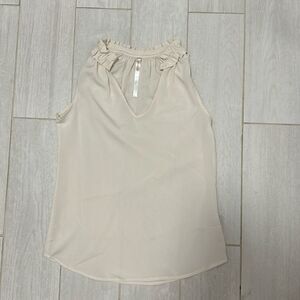 Reneec cream blouse small